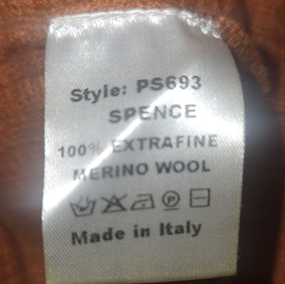 Robert Talbott Sleeveless Knit Zip-Up Vest - Made in Italy - Size Large - Picture 4 of 4